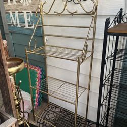 Bakers Rack Storage Shelves 