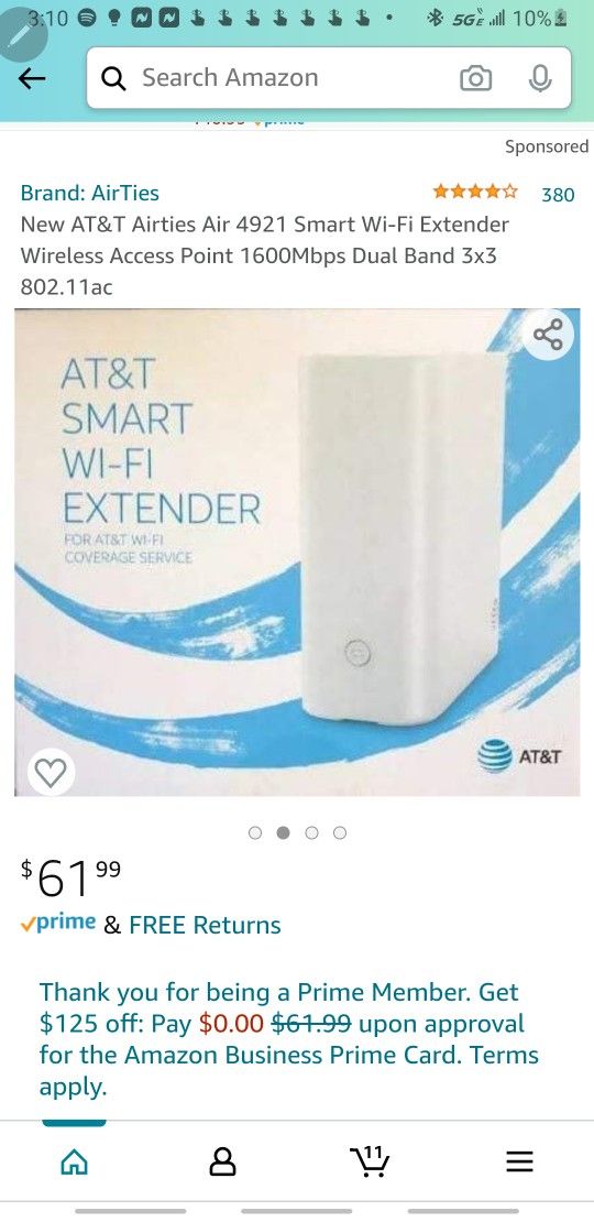 AT&T SMART WIFI EXTENDER ACCESS POINT