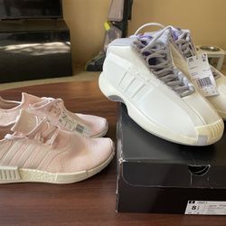 Women’s Adidas NMD R1 And Men’s Adidas Crazy 1 (Kobe’s) $40