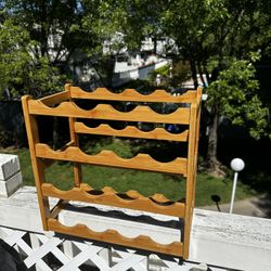 Wooden Wine Rack