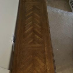 Long Oakwood Rose Table 