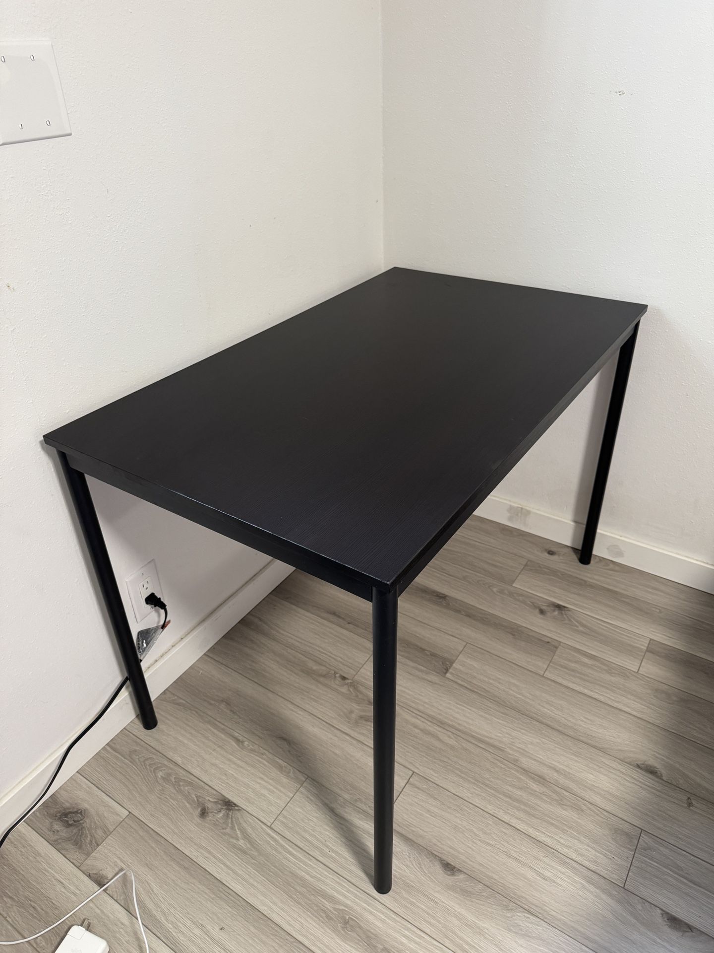 IKEA black table