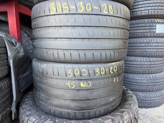 20” tires michelin 305/30/20 with free installation $200 both