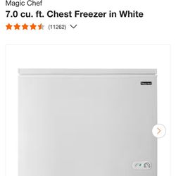 Magic Chef Freezer