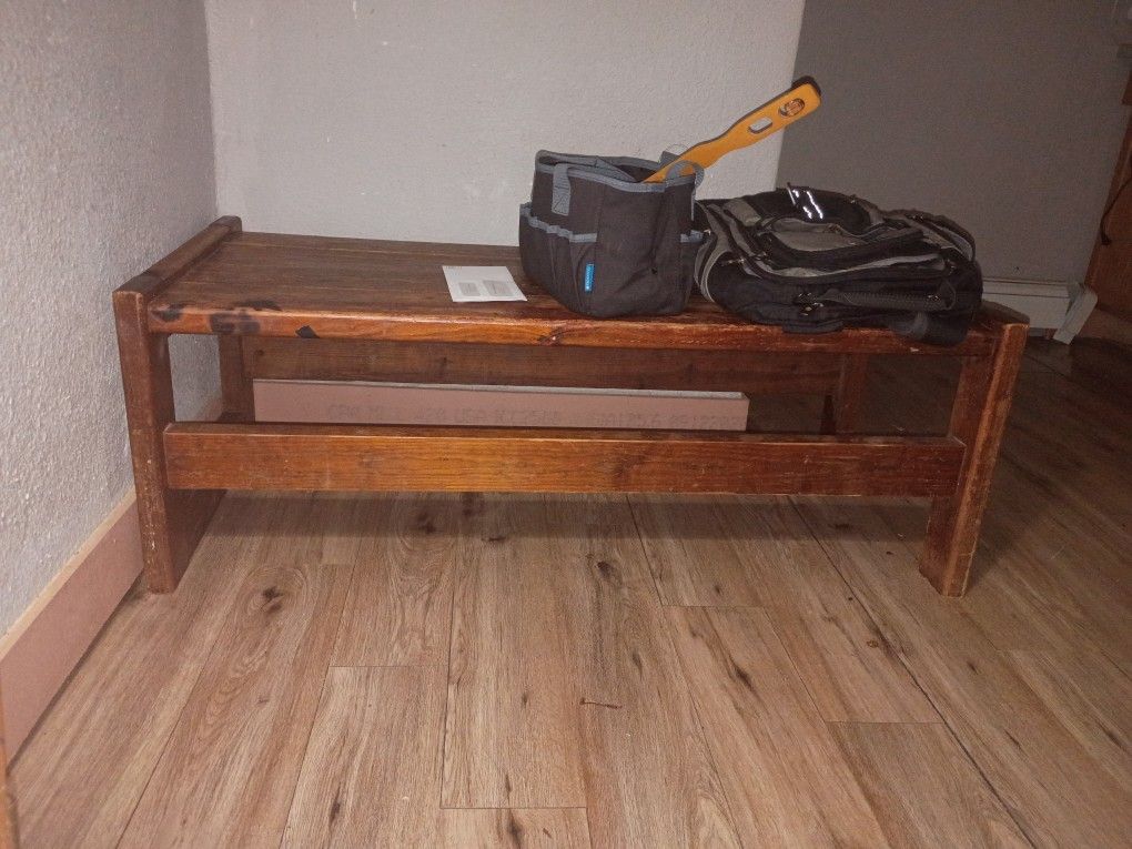 Coffee Table Solid Oak heavy
