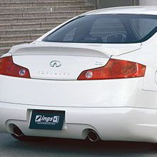 Spoiler INFINITI G35 G-35 I-SPEC REAR BUMPER AIR DAM BODYKIT 