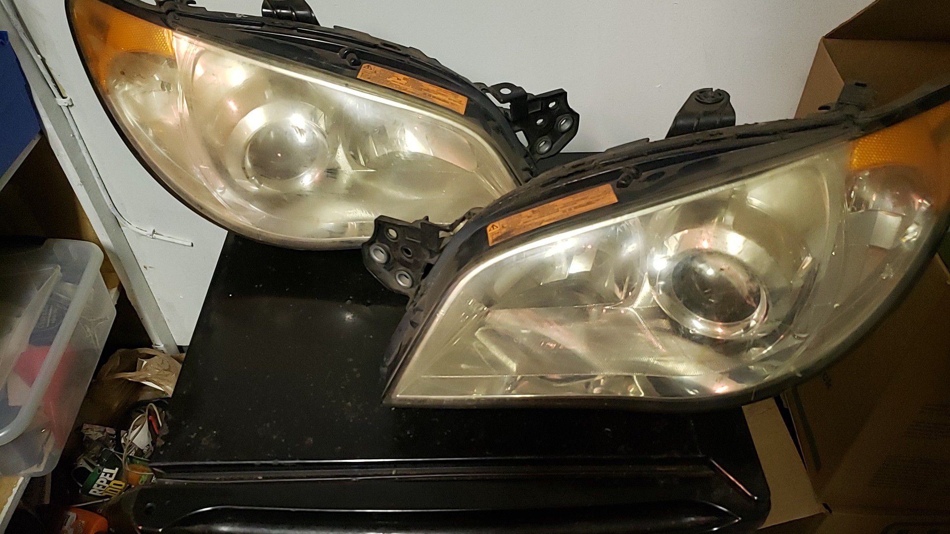 06-07 Subaru Sti headlights