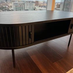 New AllModern Black Coffee Table