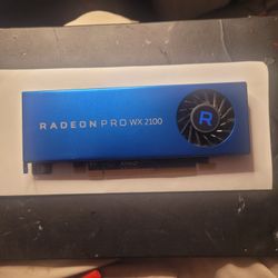 Radeon Pro WX 2100