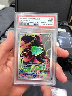 🔥 Bulbasaur PSA 9 – Mega Evolution Stamp 🔥