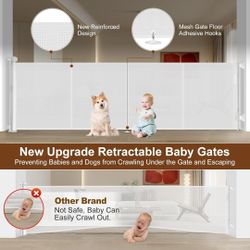 Miumoon 200in 16FT Extra Long Retractable Gate