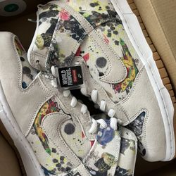 Supreme SB x Rammellzee Dunk High