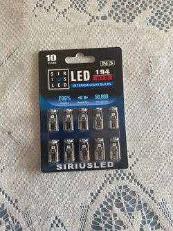 LED INTERIOR LIGHT BULBS -RED