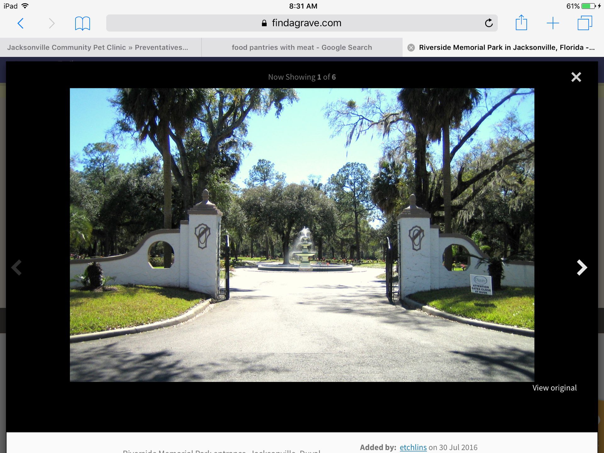 Riverside Memorial Park, double lawn crypt with vaults Unit 24 Lot A