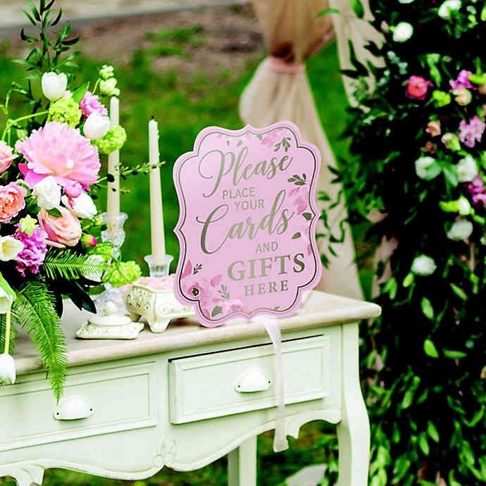 Bridal shower/wedding signs
