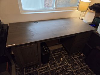 Writing Desk with Drawers (IKEA Hemnes Desk)