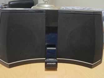 Kicker Amphitheater Bluetooth Speaker System with Power Supply