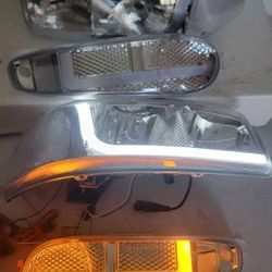 01-06 Gmc Sierra Yukon LED DRL Headlights Luces Micas Calaveras Faros Faroles Focos