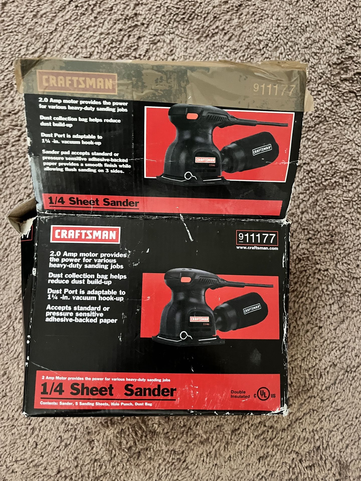 Craftsman 1/4 Sheet Sander for Sale in Puyallup, WA OfferUp