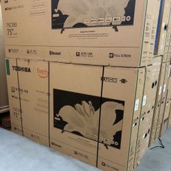 75” TOSHIBA 4K HDR SMART FIRE TV 