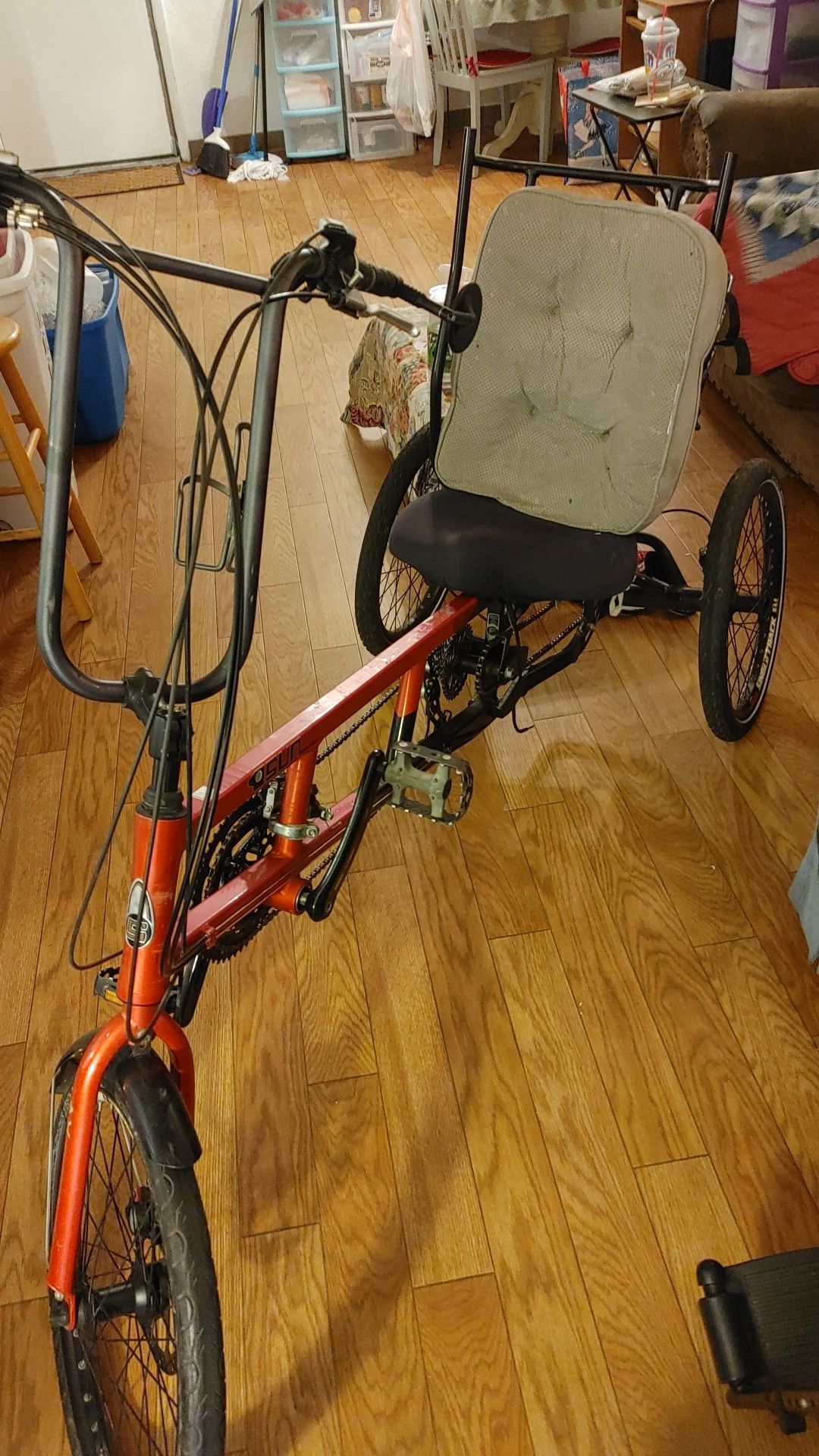 Sun EZ- 3 AX Recumbent Trike