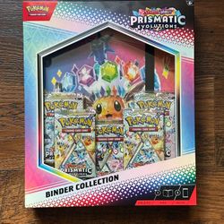Pokemon Prismatic Evolutions Binder Collection