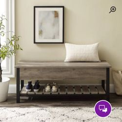 Shoe Organizer Bench