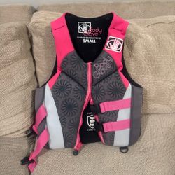 Body Glove Life Vest Small Pink Gray