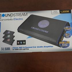 Soundstream 1500W 4 Channel Amp