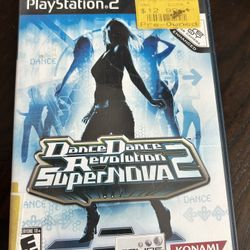 Dance Dance Revolution SuperNova 2 PS2 