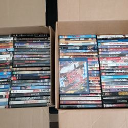 110 DVDS Movies Comedies, Romance, Drama, Sci-fi