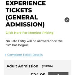 Fleet science center ticket