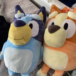 Bingo and Bluey Backpacks