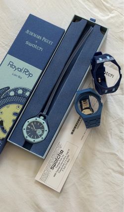 AP x Swatch Royal Pop watch collab