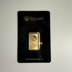 Perth Mint 10 Gram 24k Gold Bar