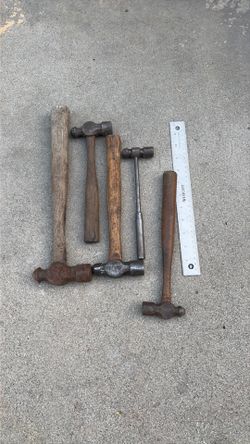 Ball peen hammers