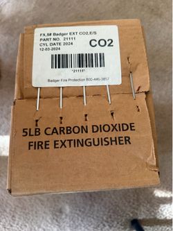5 lb co2 badger fire extinguisher