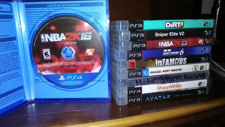 PS3 and PS4 Games