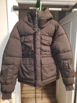 G Star Raw Black Puffer Jacket Brand New Size Medium