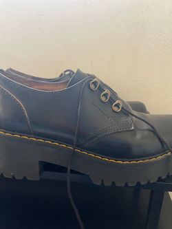 Dr marten platform shoes