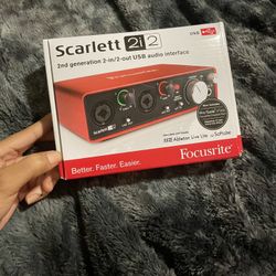 Focusrite Scarlett 2i2 