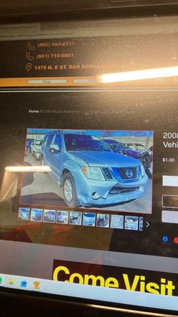 2008 Nissan Pathfinder Car Vehicle 4.0 2wd parts