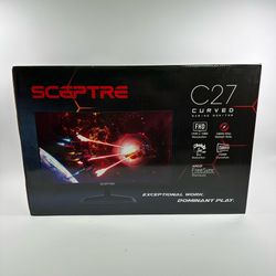 Sceptre 27" C27 FHD LCD VA Curved Gaming Monitor C275B-FWT240.A1