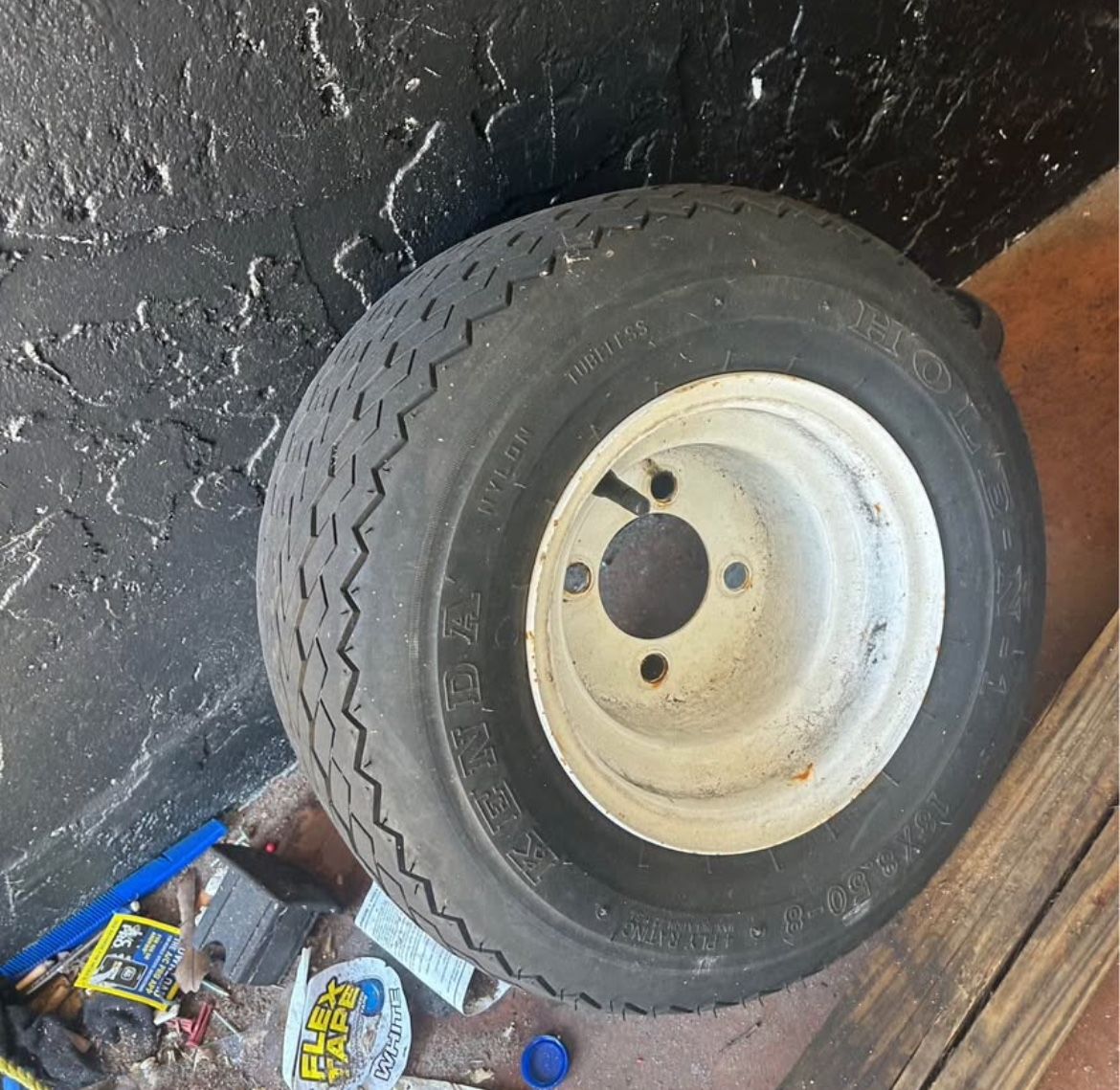 Not Free Golf Car New Tire