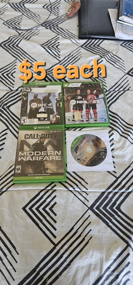 Xbox One Games $5 Each