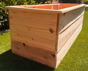 Handcrafted Cedar Planter
