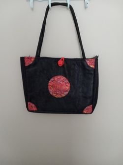 Japanese Silk Bag Zipper Needs Replacement