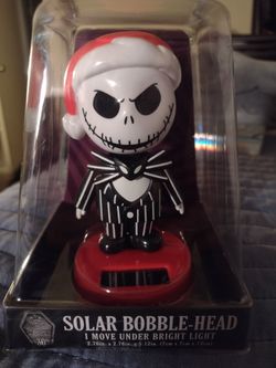 Disney's Nightmare Before Christmas Solar Bobble Head