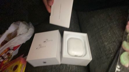 Apple AirPods and electric scooter
