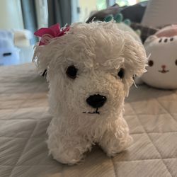Plush Poodle Dog Stuffed Animal 